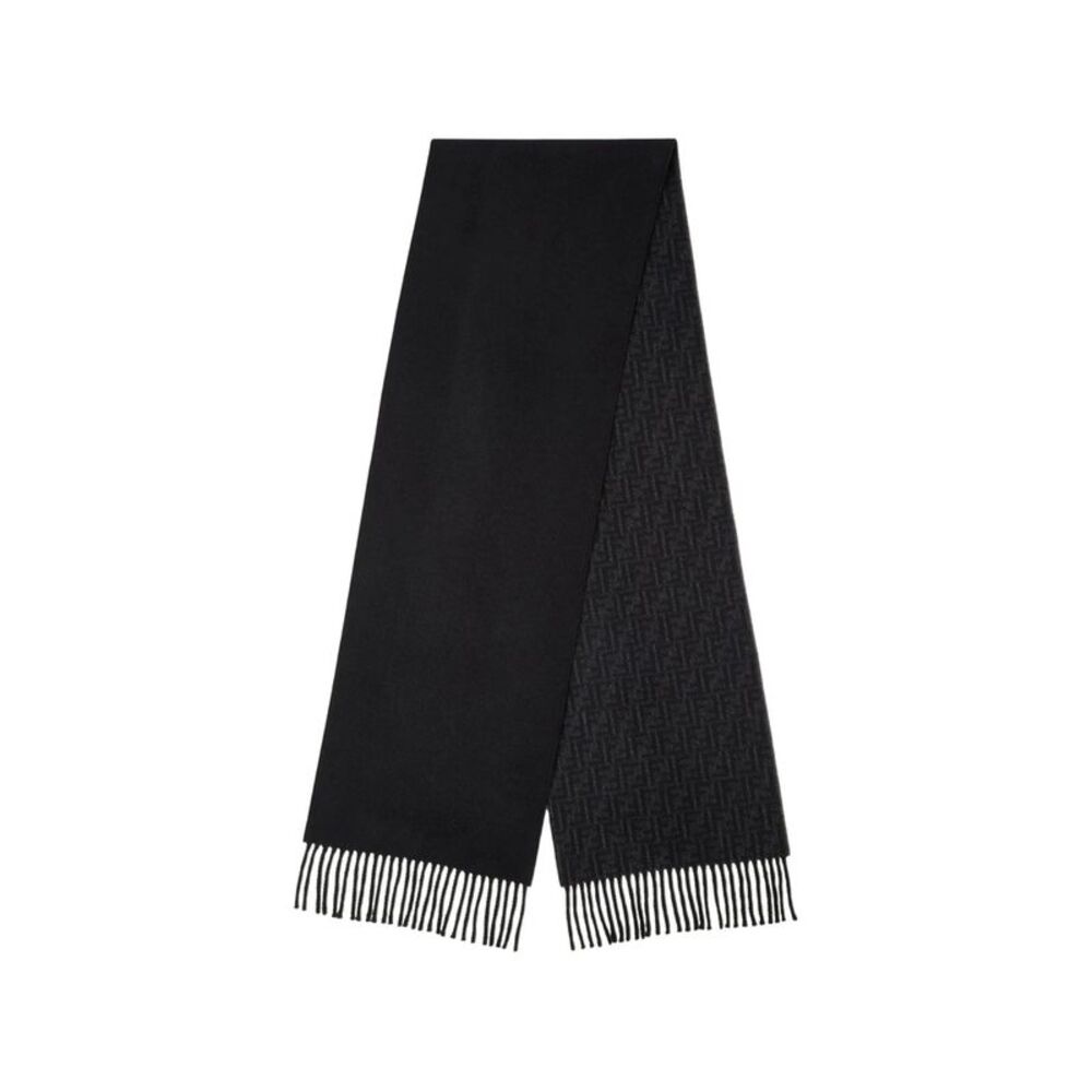 Fendi Black Scarves Men